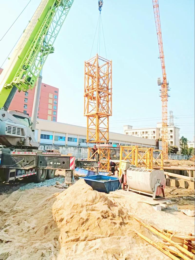 塔吊生涯 項目第三臺塔吊安裝中的挑戰與經驗分享
